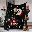 Be Kind Christmas Cat Fleece Blanket Great Customized Blanket Gifts For Birthday Christmas Thanksgiving
