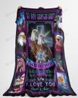 Personalized Eagle To My Husband From Wife Fleece Blanket Great Customized Blanket Gifts For Birthday Christmas Thanksgiving Anniversary