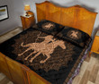 Native American Warrior Quilt Bed Sheets Spread Duvet Cover Bedding Sets