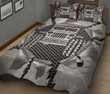Jeep Scratched A Hole Quilt Bed Sheets Spread Quilt Bedding Sets