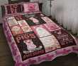 I Just Really Like Pig Quilt Bed Set