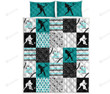 Dirt And Bling Softball Thing Quilt Bed Set
