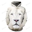White Lion 3d Hoodie