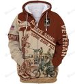 US Army Veteran All Gave Some, Some Gave All 3D All Over Print Hoodie, Or Zip-up Hoodie
