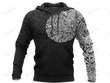 Viking Odin Norse Valhalla Best Viking Tattoo 3D All Over Printed Hoodie, Zip- Up Hoodie