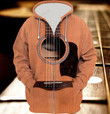 Guitar 3D All Over Print Hoodie, Or Zip-up Hoodie