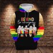LGBT Be Kind To Everyone 3D All Over Print Hoodie, Or Zip-up Hoodie