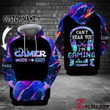 Personalized Gamer Mode On Can’t Hear You I’m Gaming Custom 3D All Over Print Hoodie, Or Zip-up Hoodie