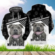 Pit Bull To All My Haters 3D All Over Print Hoodie, Or Zip-up Hoodie