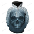 Skull 3D All Over Print Hoodie, Or Zip-up Hoodie