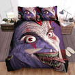 Halloween Scary Clown And His Doll Bed Sheets Spread Duvet Cover Bedding Sets