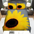 Sunflower Painting Art Close-Up Flower Bed Sheets Spread  Duvet Cover Bedding Sets