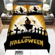 Scarecrow, Halloween, Trick Or Treat Bed Sheets Spread Duvet Cover Bedding Sets