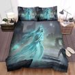 Halloween Ghost Lady At Nowhere Artwork Bed Sheets Spread Duvet Cover Bedding Sets