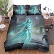 Halloween Ghost Lady At Nowhere Artwork Bed Sheets Spread Duvet Cover Bedding Sets