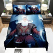 Santa Claus The Real Wizard Bed Sheets Spread Duvet Cover Bedding Sets