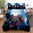 Santa Claus The Real Wizard Bed Sheets Spread Duvet Cover Bedding Sets