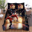 Sneaky Santa Claus In The Museum  Bed Sheets Spread Duvet Cover Bedding Sets