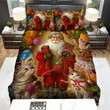 Santa Claus Has Red Coat  Bed Sheets Spread Duvet Cover Bedding Sets