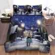 Hangout With Little Snowman Bed Sheets Spread Duvet Cover Bedding Sets