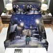 Hangout With Little Snowman Bed Sheets Spread Duvet Cover Bedding Sets