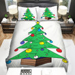 Colorful Balls Of The Christmas Tree Bed Sheets Spread Duvet Cover Bedding Sets
