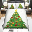 Background Christmas Tree For Christmas Bed Sheets Spread Duvet Cover Bedding Sets
