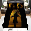 Halloween Vampire Floating In The Air Bed Sheets Spread Duvet Cover Bedding Sets
