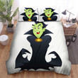 Halloween Vampire Green Skin Dracula Bed Sheets Spread Duvet Cover Bedding Sets