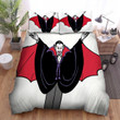 Halloween Vampire Count Dracula Illustration Bed Sheets Spread Duvet Cover Bedding Sets