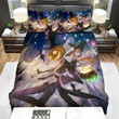 Halloween, Witch, Sitting On His Back Bed Sheets Spread Duvet Cover Bedding Sets