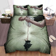 Halloween Vampire Taking Blood Artwork Bed Sheets Spread Duvet Cover Bedding Sets