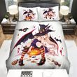 Halloween, Witch, Satisfied Witch Art Bed Sheets Spread Duvet Cover Bedding Sets