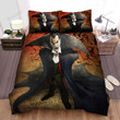 Halloween Vampire Angry Count Dracula Bed Sheets Spread Duvet Cover Bedding Sets