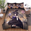 Halloween, Witch, Charming Witch Bed Sheets Spread Duvet Cover Bedding Sets