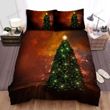 Light Christmas Tree In House Bed Sheets Spread Duvet Cover Bedding Sets