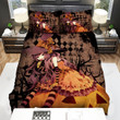 Halloween, Witch, Yummy Lollipop Art Bed Sheets Spread Duvet Cover Bedding Sets