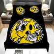 Halloween Skull & Smiley Face Bed Sheets Spread Duvet Cover Bedding Sets