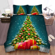 Beautiful Christmas Tree For The Holidays Bed Sheets Spread Duvet Cover Bedding Sets