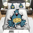 Halloween Scary Ghost Illustration Bed Sheets Spread Duvet Cover Bedding Sets