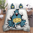 Halloween Scary Ghost Illustration Bed Sheets Spread Duvet Cover Bedding Sets