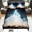 Halloween Ghost Lady On Water Artwork Bed Sheets Spread Duvet Cover Bedding Sets