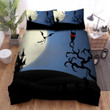 Halloween, Owl, Far Away The House Art Bed Sheets Spread Duvet Cover Bedding Sets