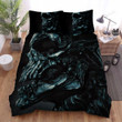 Halloween Black Metal Skull Bed Sheets Spread Duvet Cover Bedding Sets