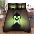 Halloween Green Skull Lantern Bed Sheets Spread Duvet Cover Bedding Sets