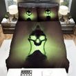 Halloween Green Skull Lantern Bed Sheets Spread Duvet Cover Bedding Sets
