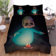 Halloween Baby Skull Ghost Bed Sheets Spread Duvet Cover Bedding Sets