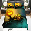 Halloween Jack-O-Lantern Headless Artwork Bed Sheets Spread Duvet Cover Bedding Sets