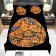 Halloween Different Kinds Of Jack-O-Lantern Bed Sheets Spread Duvet Cover Bedding Sets
