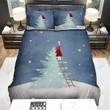 Taking Star From Sky To Put On Christmas Tree Bed Sheets Spread Duvet Cover Bedding Sets
